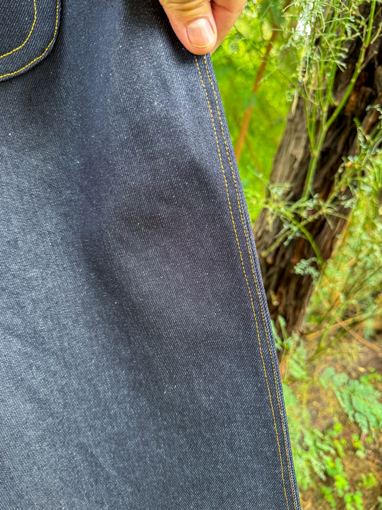 DENIM WIDE PANTS (PICK YOUR OWN SIZE-MADE TO ORDER)