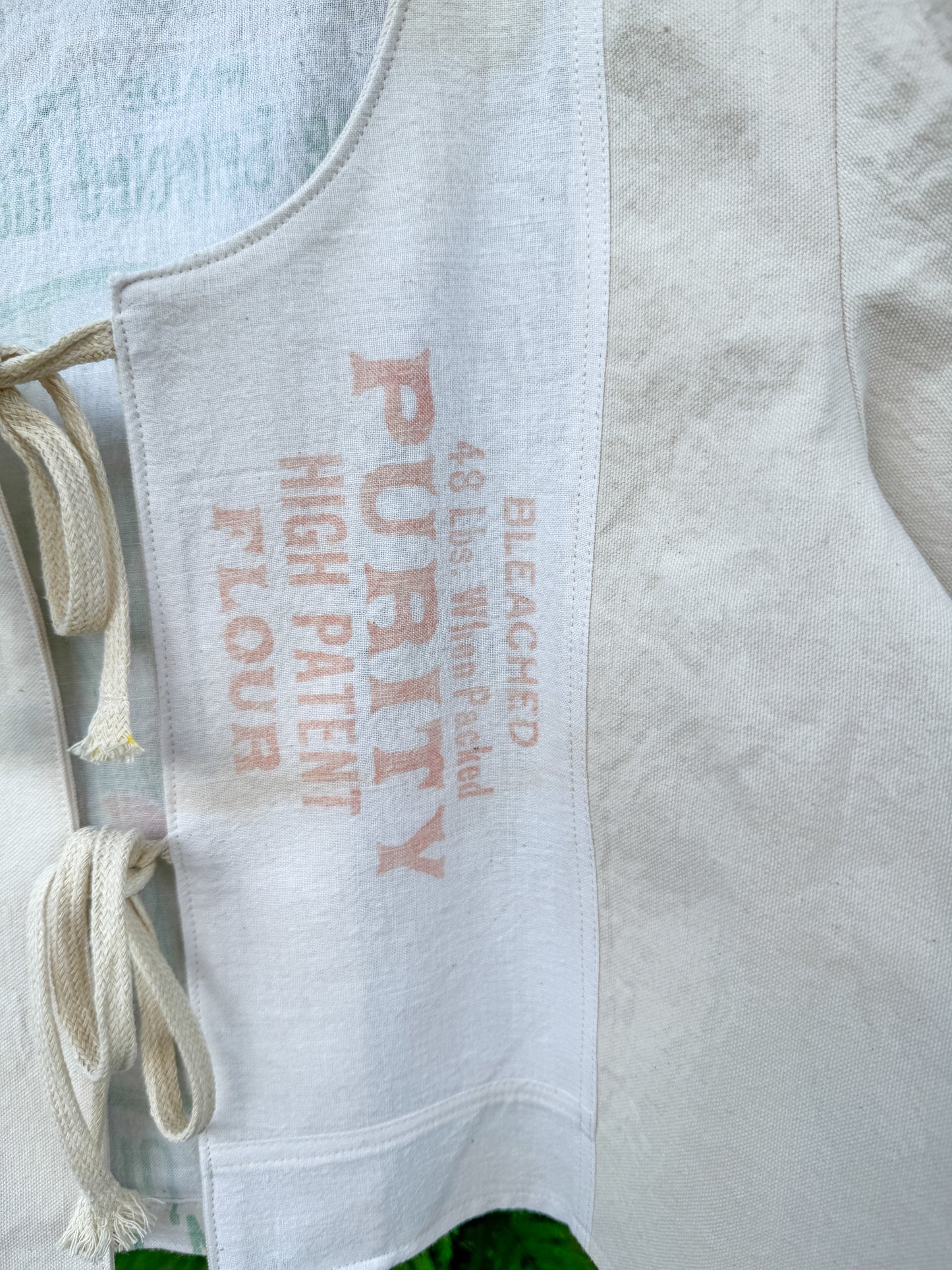 PURITY FLOUR SACK TIE TOP (LARGE)