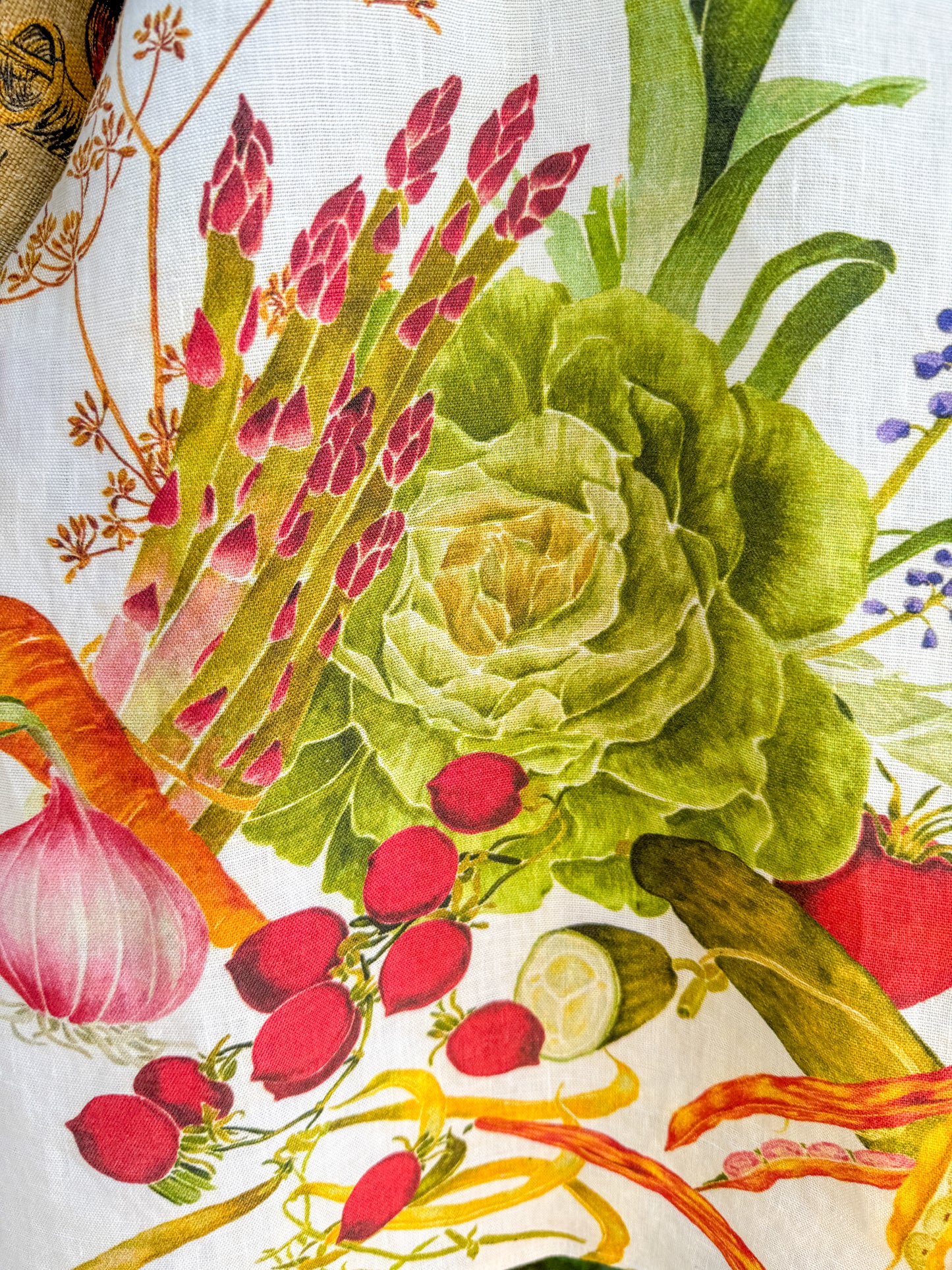 HARVEST TEA TOWEL BUTTON UP (X-LARGE)