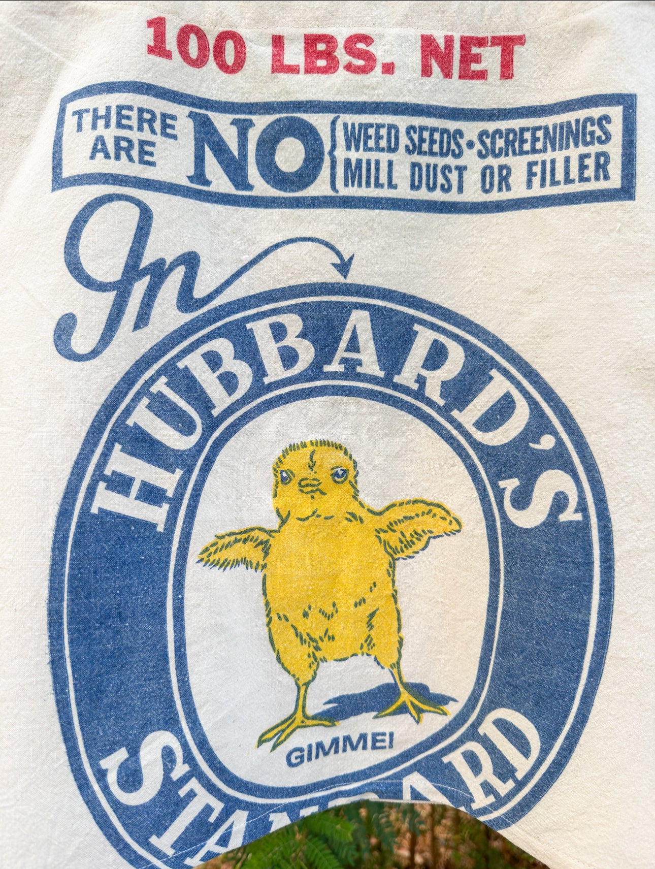 HUBBARD’S FEEDSACK TIE TOP (XLARGE)