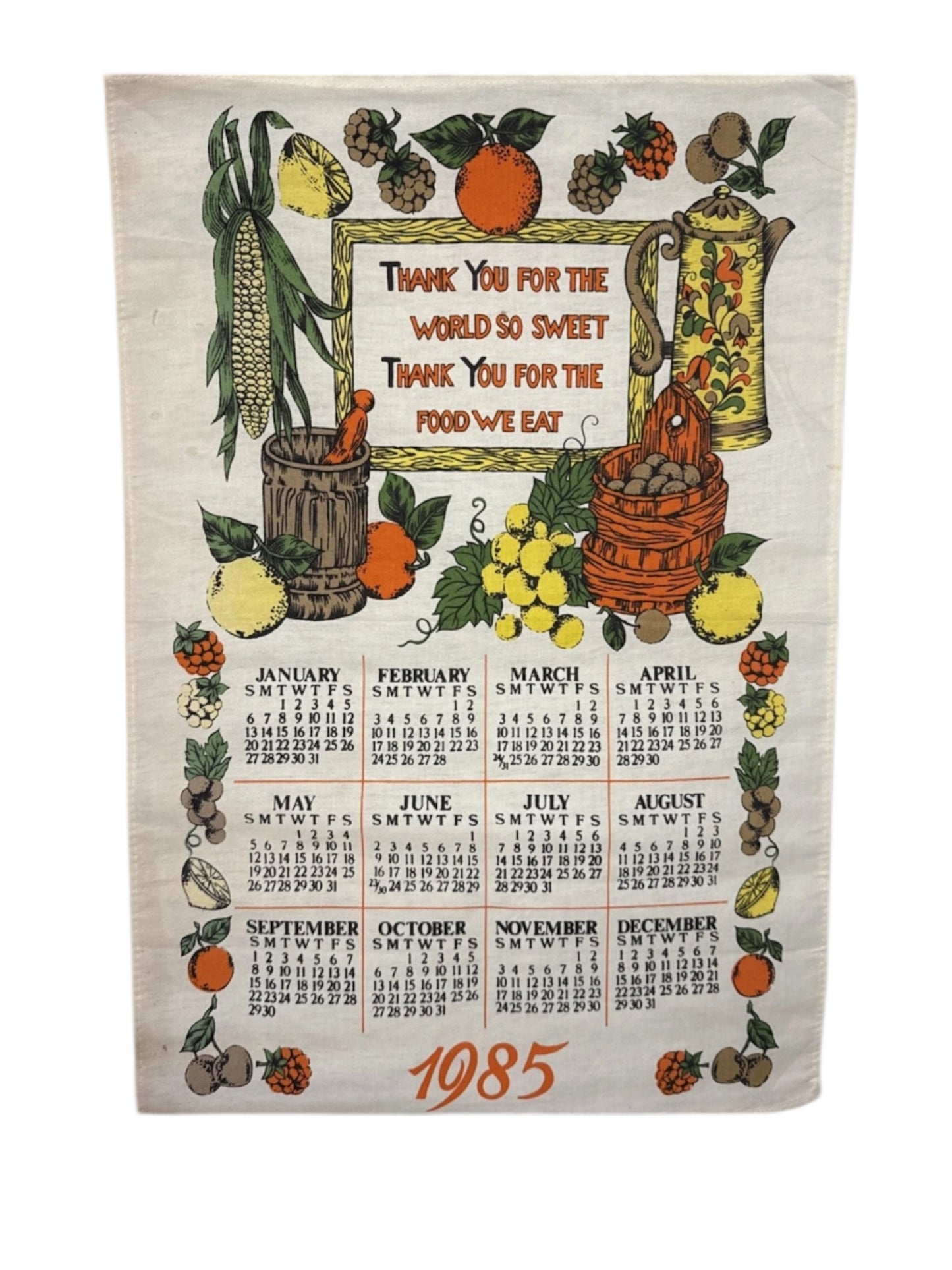 HARVEST FARM TEA TOWEL SET BUTTON UP COMMISSION (PICK YOUR OWN SIZE)