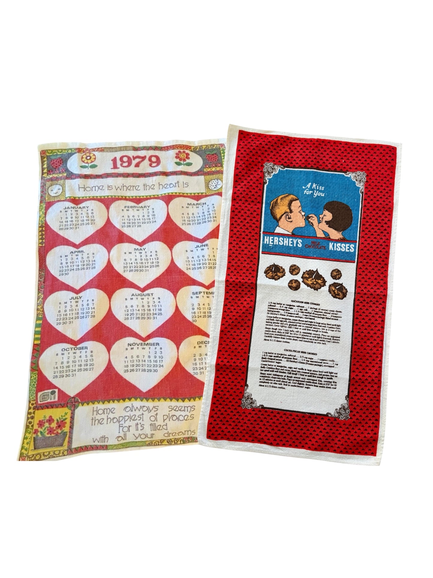 HERSHEY KISSES/HEARTS TEA TOWEL SET (SHORTS COMMISSION)