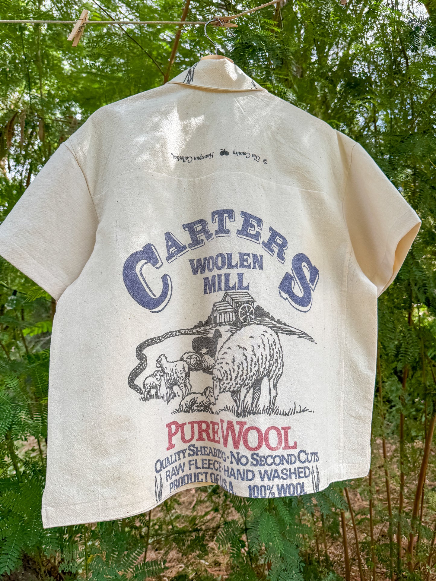 WOOL MILL BUTTON UP (MEDIUM)