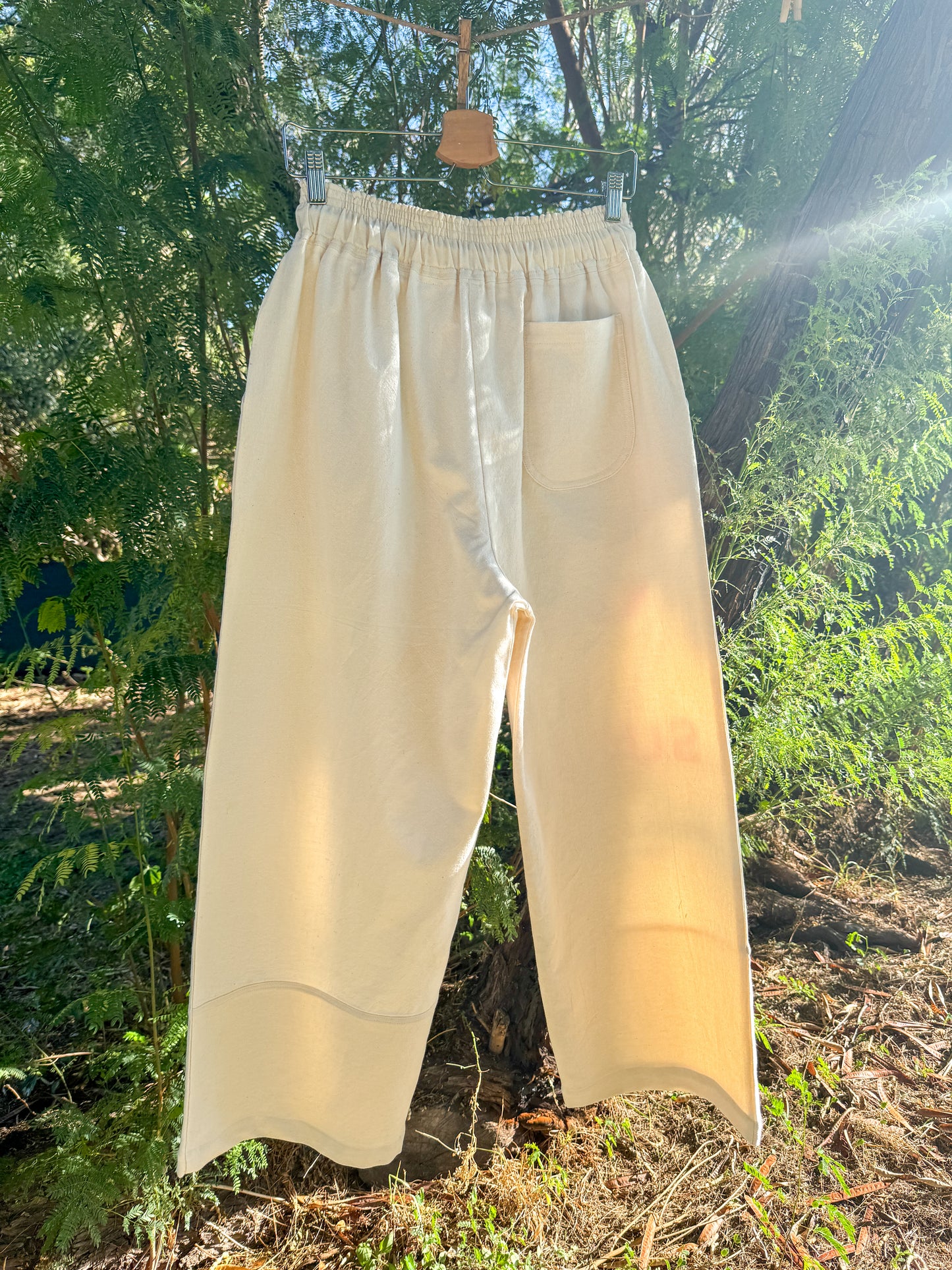 CRYSTAL PURE SUGAR SACK PANTS (M/L)