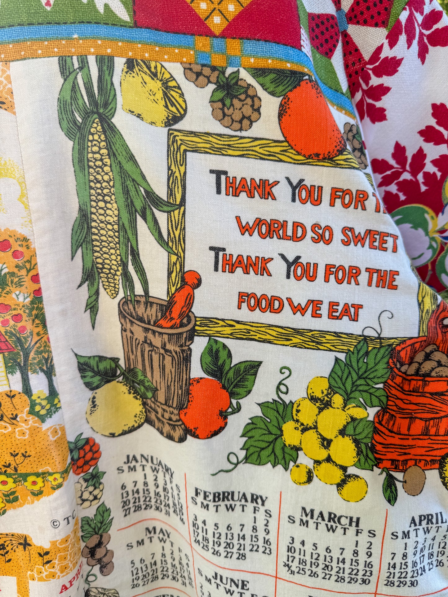 PRAIRIE LIFE TEA TOWEL BUTTON UP (MEDIUM)