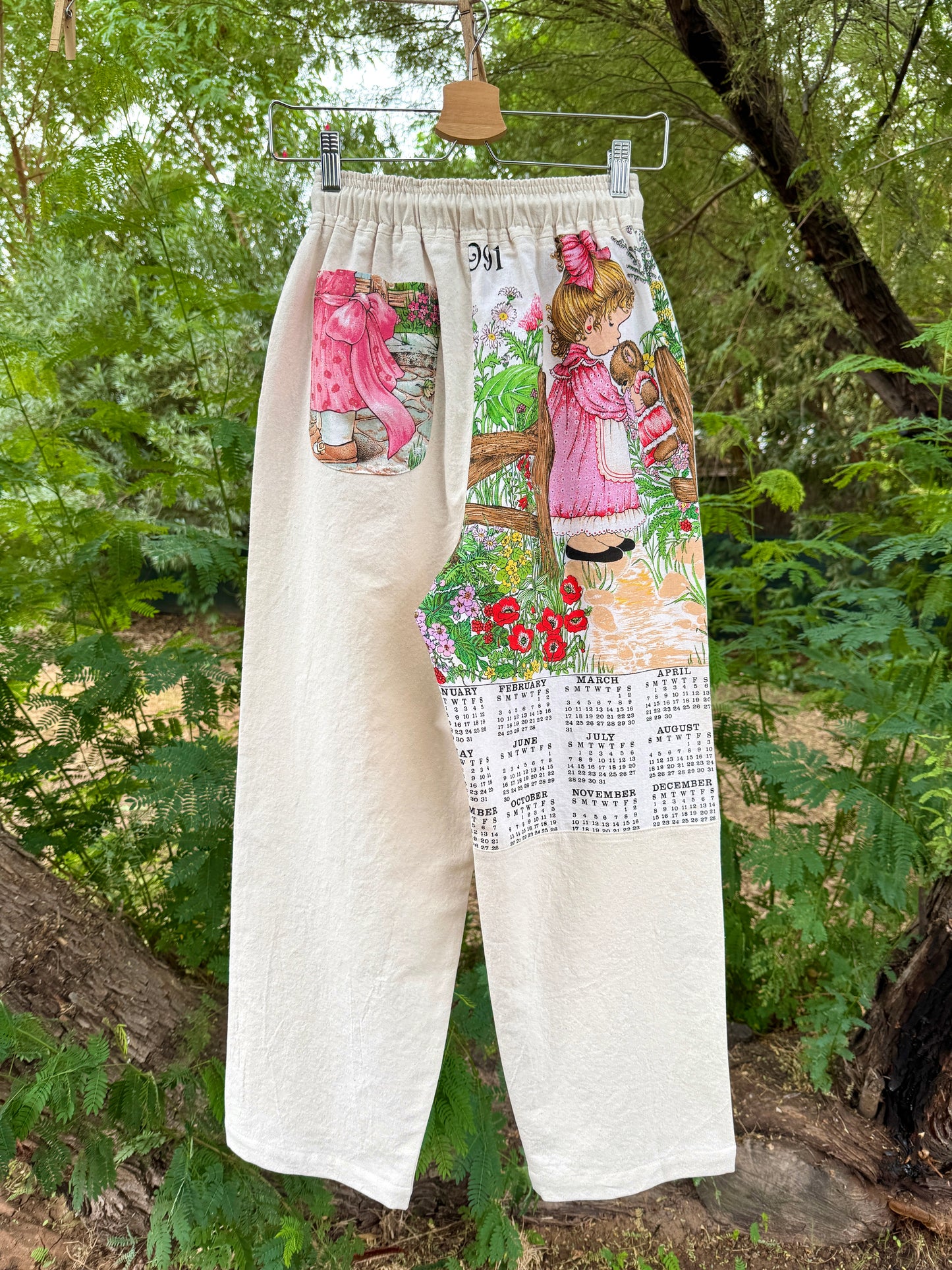 Little Cuties Tea Towel Pants (XS/SM)