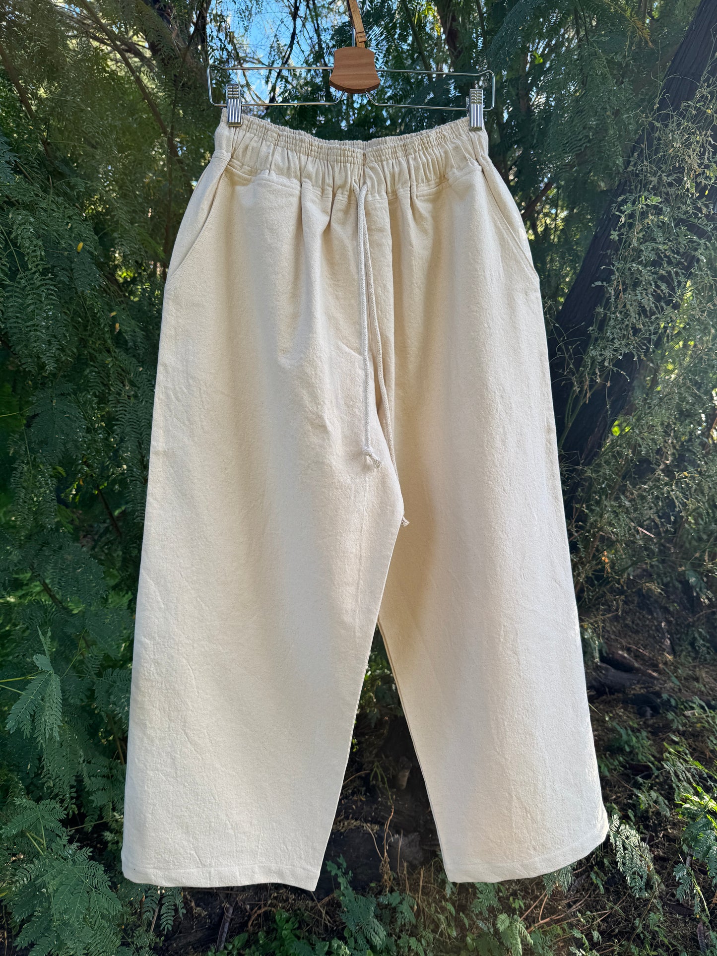 CANVAS WIDE PANTS (PICK YOUR OWN SIZE-MADE TO ORDER)