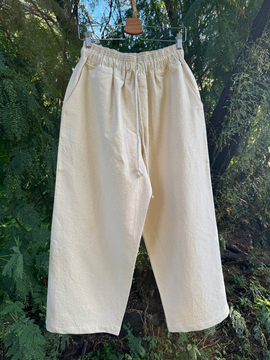 CANVAS WIDE PANTS (PICK YOUR OWN SIZE-MADE TO ORDER)