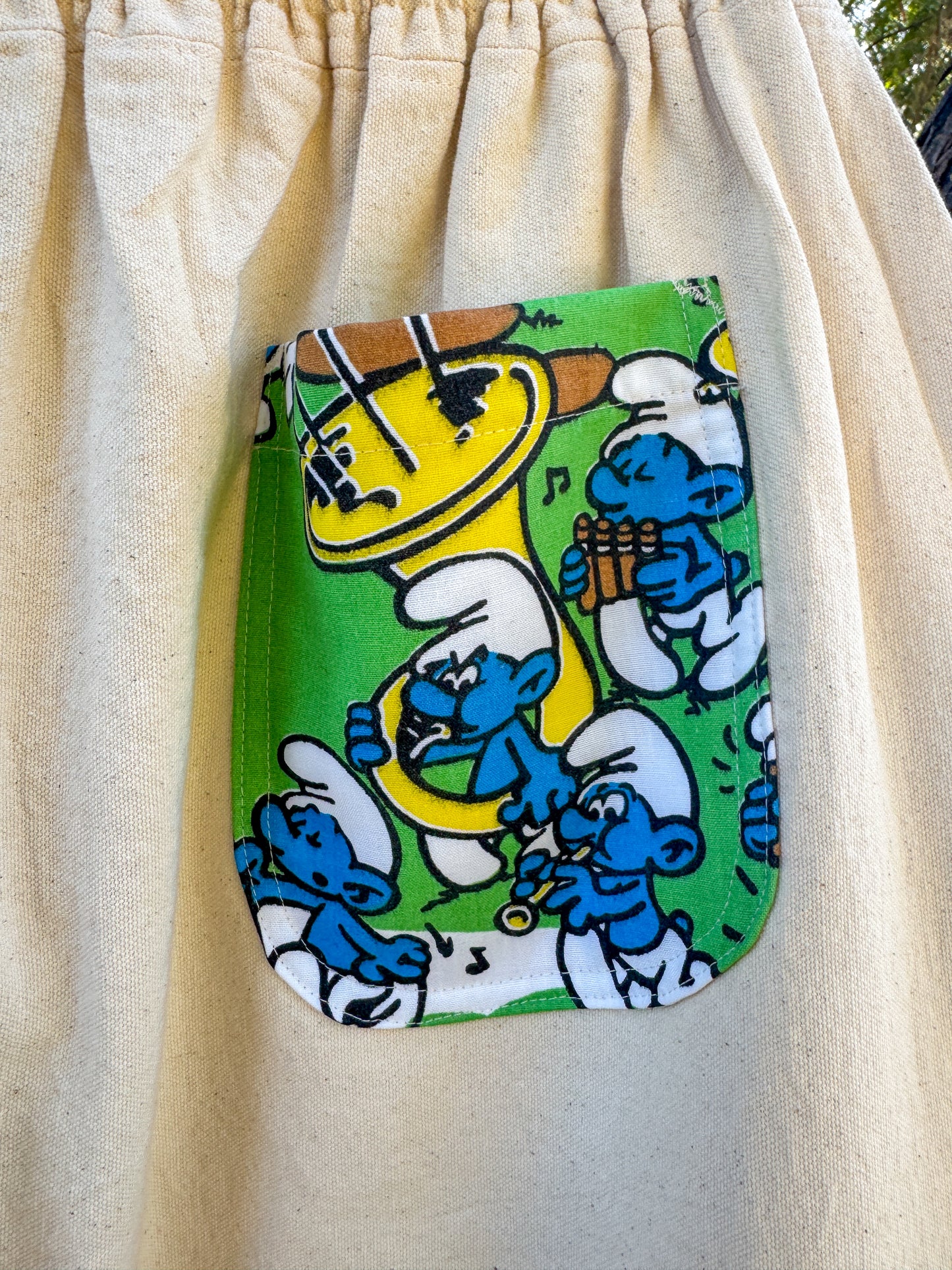 Smurfs Curtain Pants (L/XL)