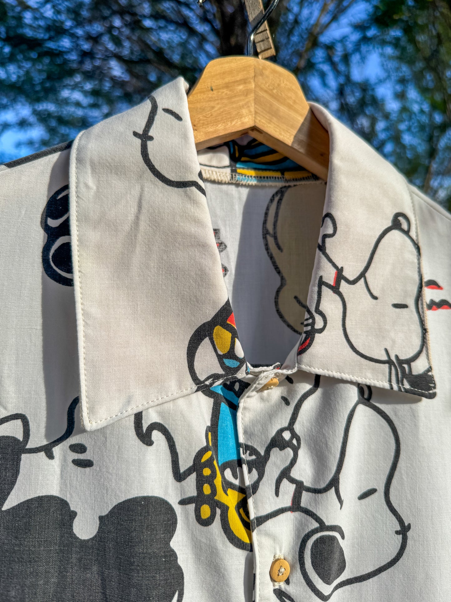 PEANUTS GANG BUTTON UP (MEDIUM)