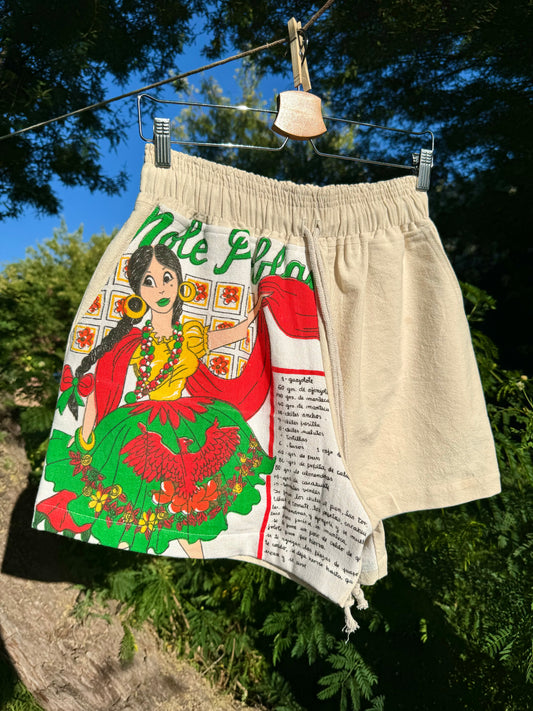 Mexican Recipe Shorts (M/L)