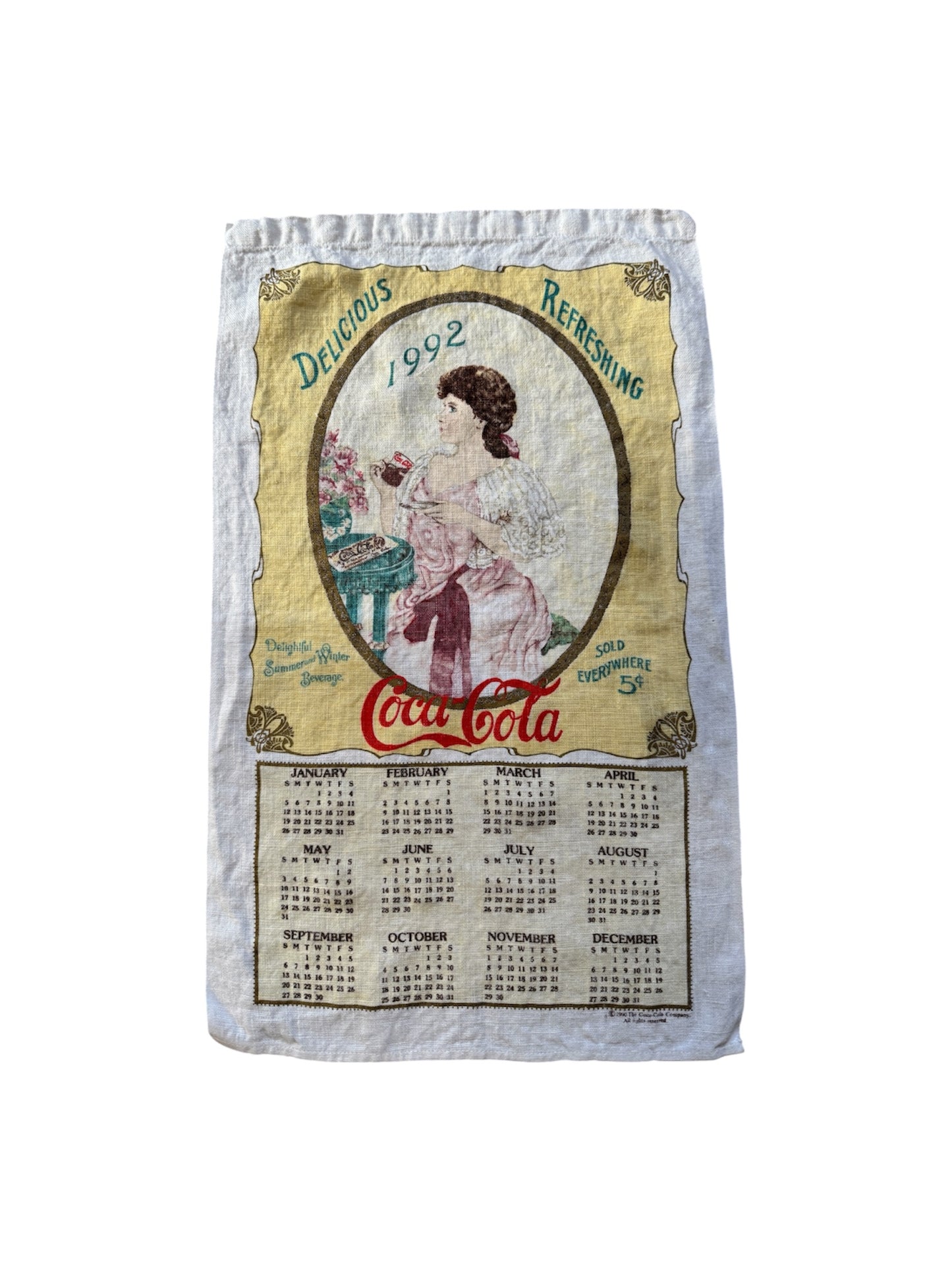 FLORAL COCA COLA TEA TOWEL SET (SHORTS COMMISSION PICK YOUR OWN SIZE)