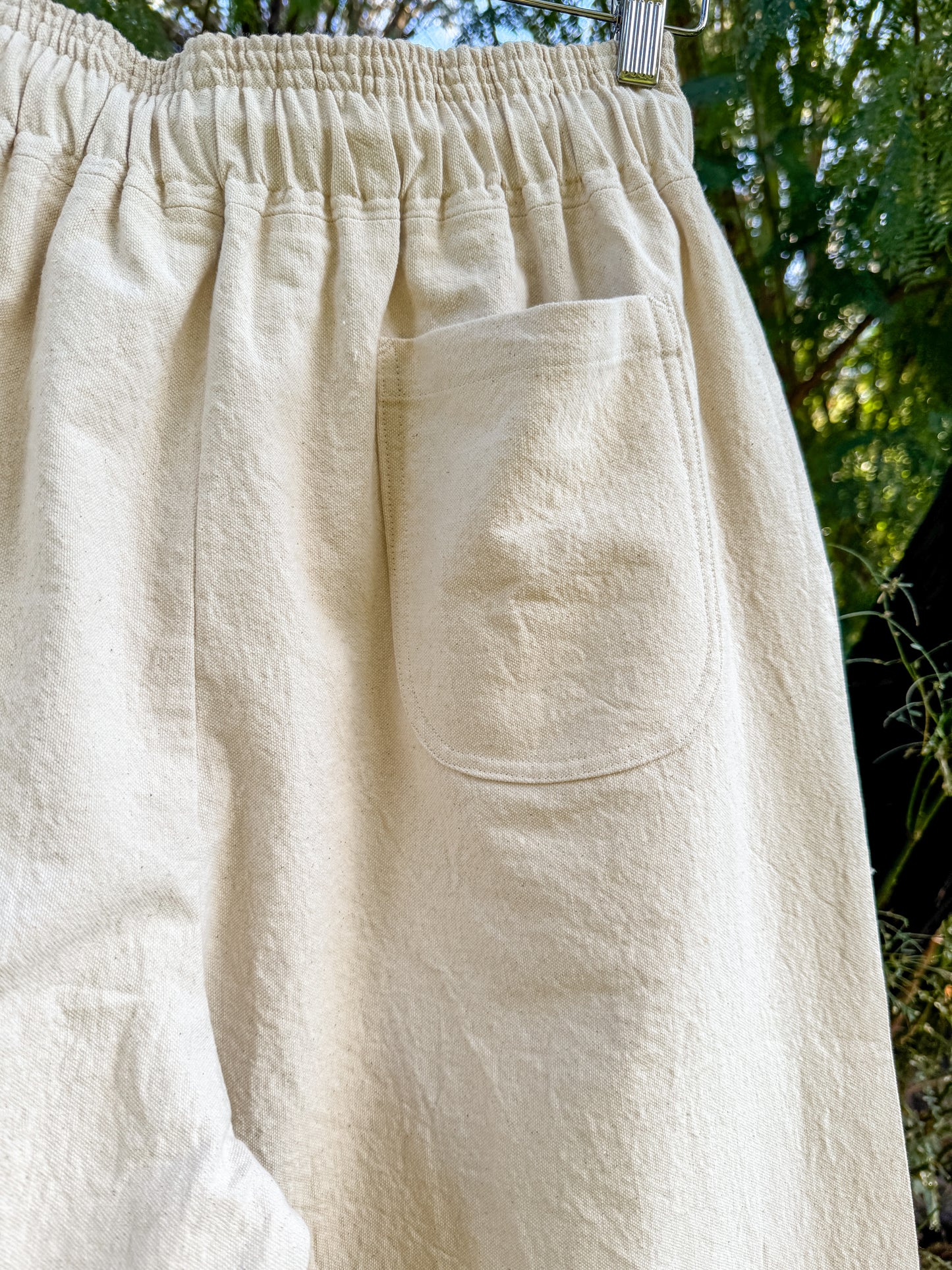 CANVAS WIDE PANTS (PICK YOUR OWN SIZE-MADE TO ORDER)