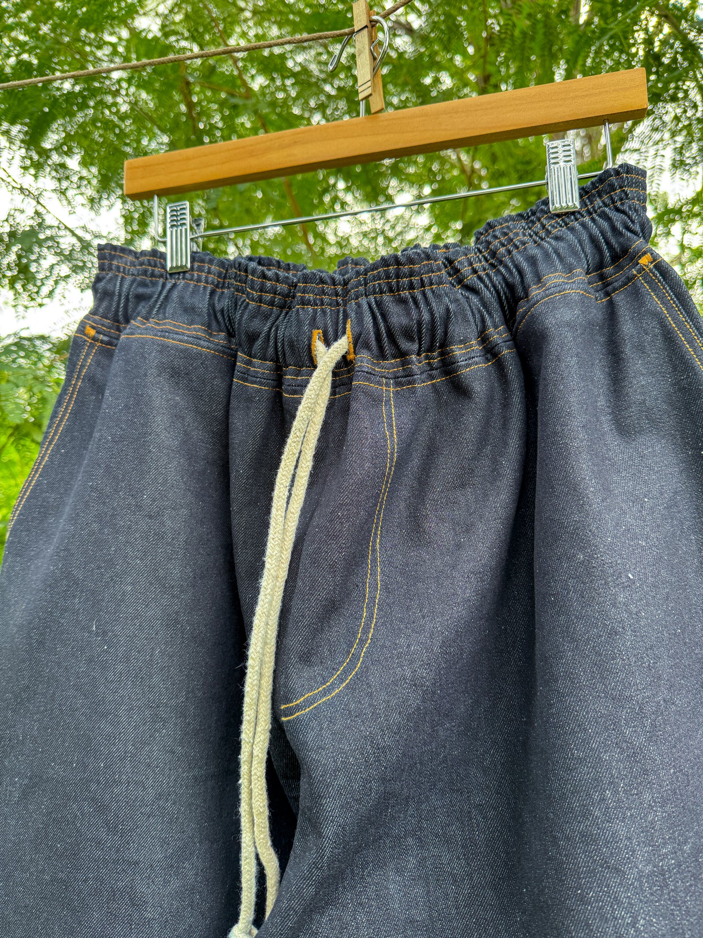 DENIM WIDE PANTS (PICK YOUR OWN SIZE-MADE TO ORDER)